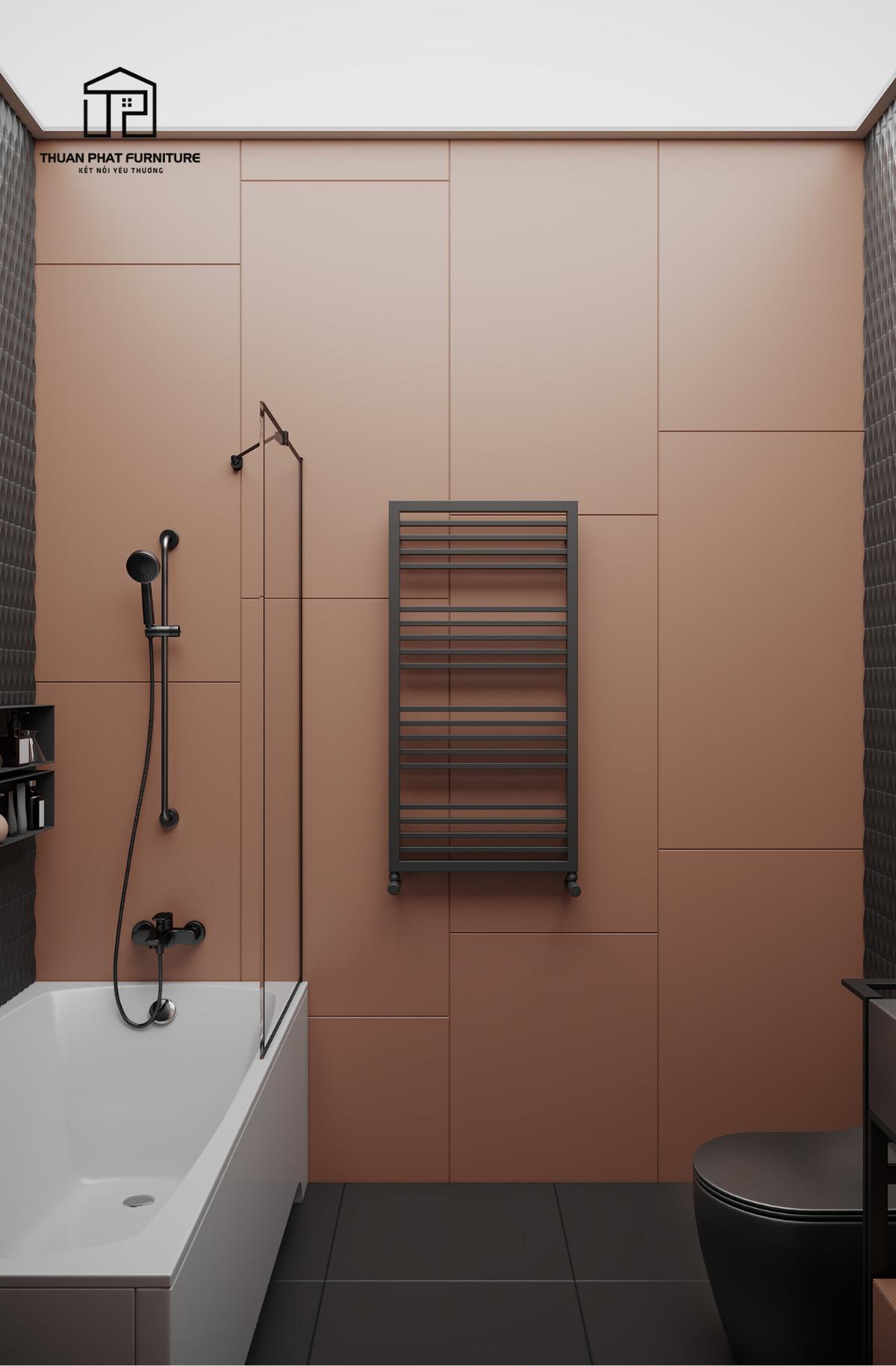 Thiết kế nội thất căn hộ 2 phòng ngủ phong cách Wabi Sabi đẹp mắt tại Quận 4