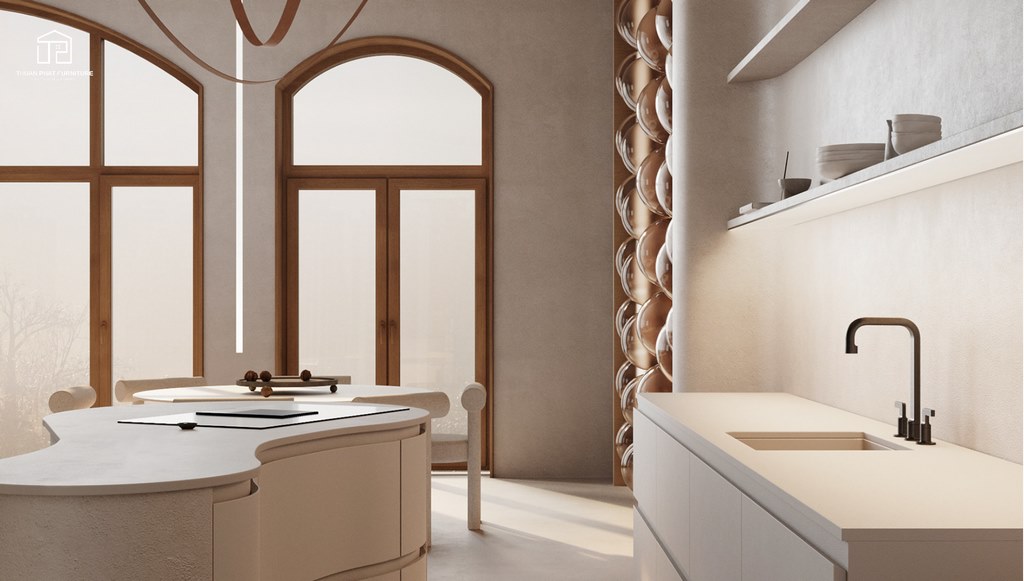 Thiết kế nội thất căn hộ cao cấp 3 phòng ngủ tại TP. Hồ Chí Minh do Thuận Phát Home thực hiện