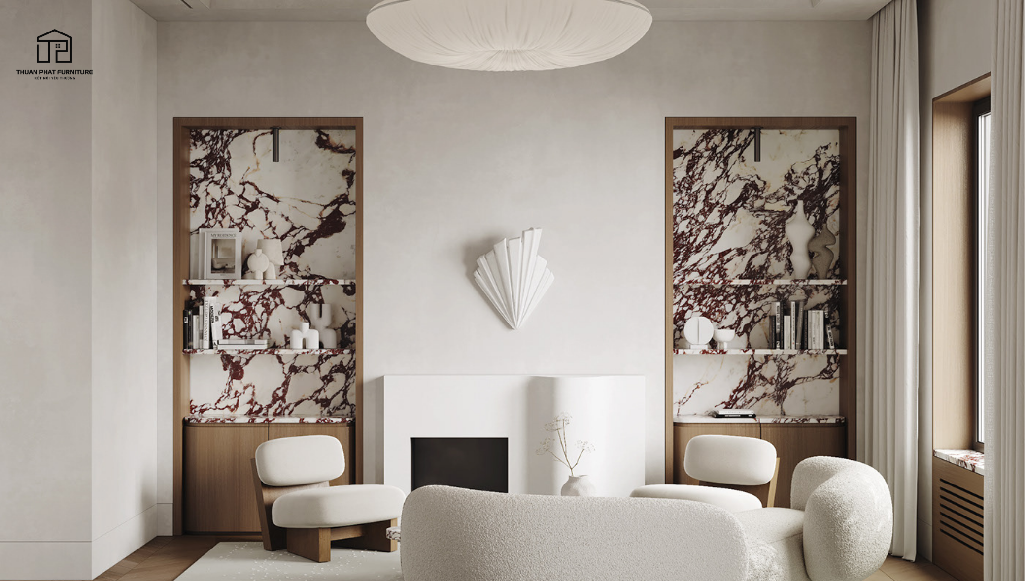 Thiết kế nội thất nhà phố 4 phòng ngủ - Sự kết hợp hài hòa Modern Classic và Minimalist