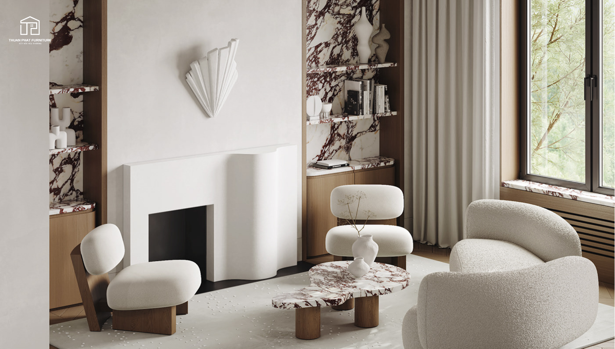 Thiết kế nội thất nhà phố 4 phòng ngủ - Sự kết hợp hài hòa Modern Classic và Minimalist