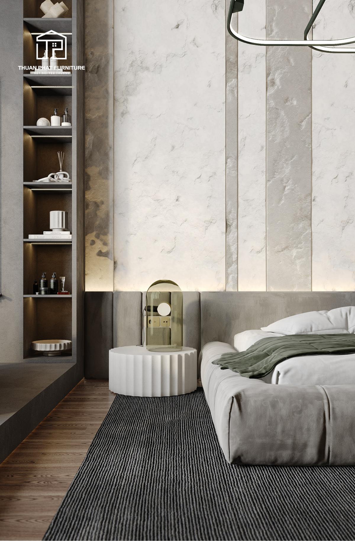 Thiết kế nội thất nhà phố hiện đại đơn giản tại Long An – Sự lựa chọn hoàn hảo từ Thuận Phát Home