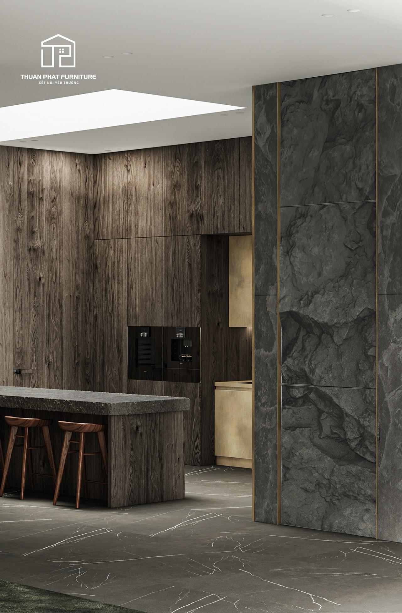 Thiết kế nội thất nhà phố hiện đại luxury tại Biên Hòa