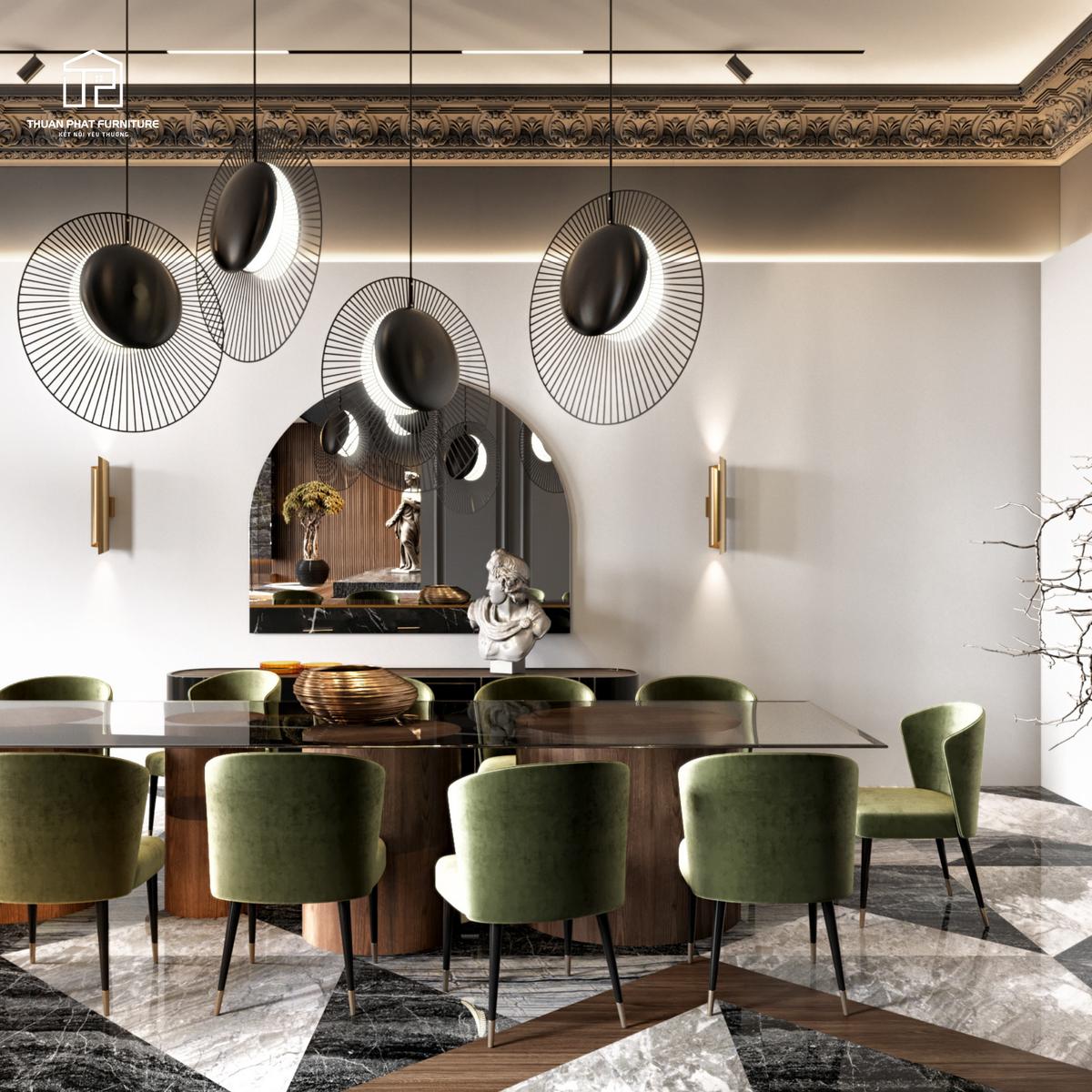 hiết kế nội thất biệt thự cao cấp hiện đại luxury quận 12 - Gia đình chú Thanh Hải