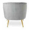 Ghế sofa đơn lưng tựa bo tròn phong cách hiện đại - Hình ảnh 3
