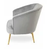 Ghế sofa đơn lưng tựa bo tròn phong cách hiện đại - Hình ảnh 4